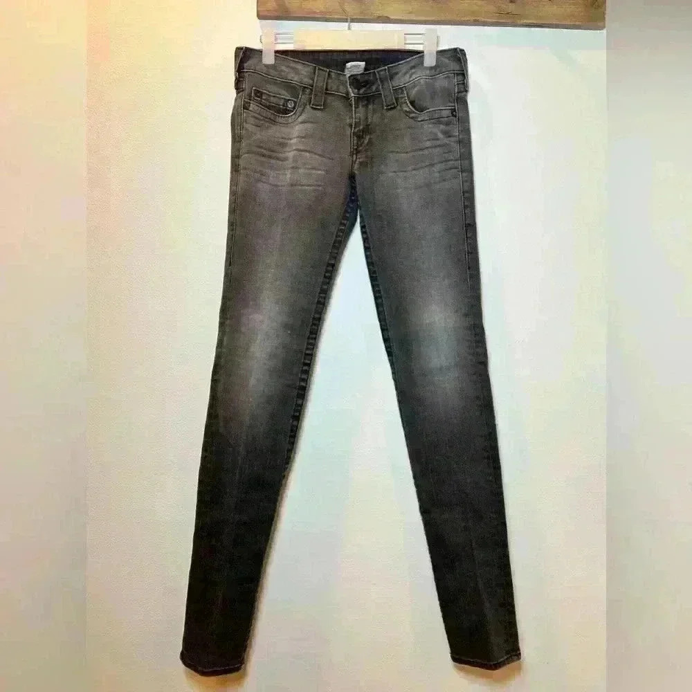 True Religion size 29 Stella jean black wash